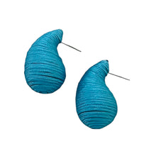 Load image into Gallery viewer, Turquoise Teardrop Earrings
