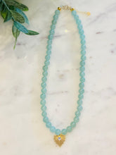 Load image into Gallery viewer, Green with Envy Beaded Necklace
