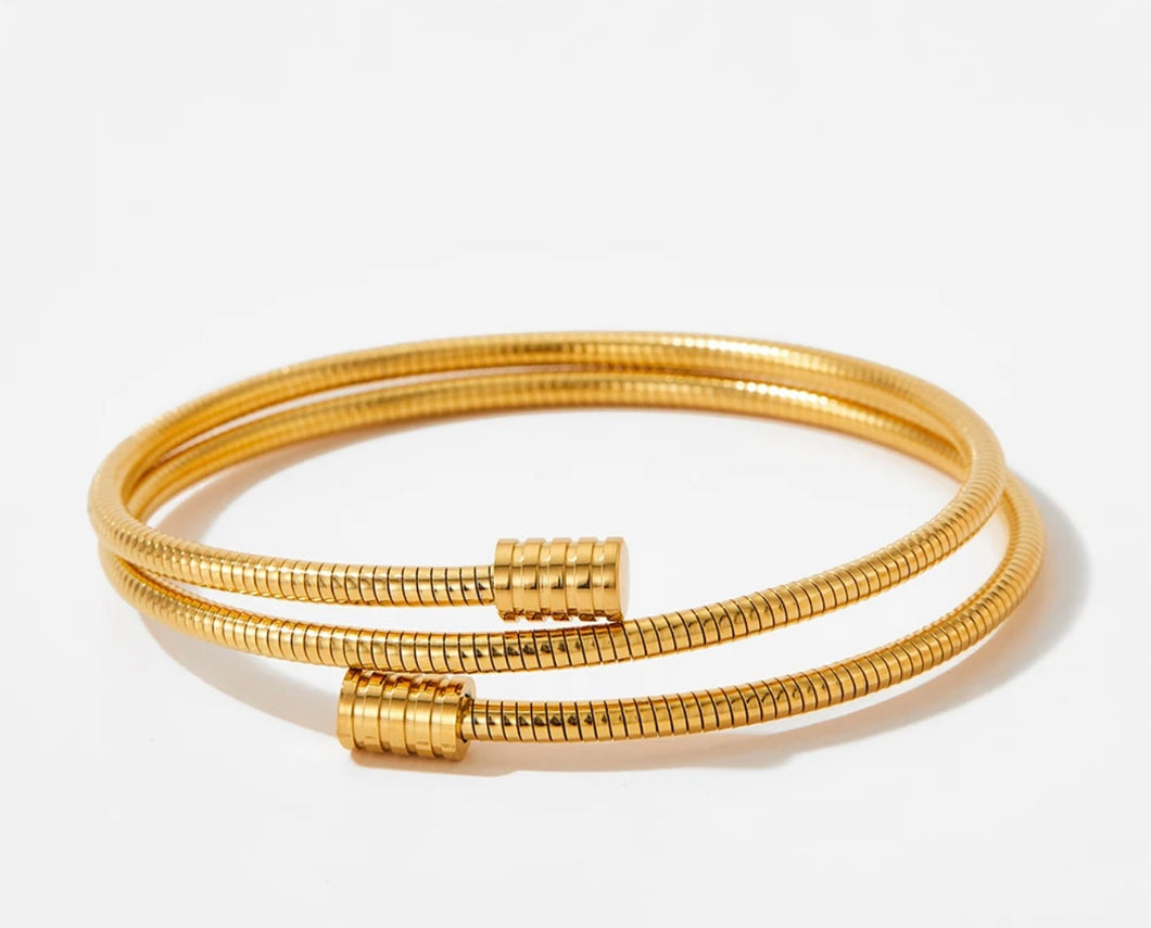 Daria Wrap Bracelet- Gold