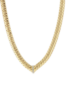 Sparkle Necklace - Gold/Clear