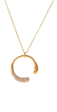 Load image into Gallery viewer, Charlotte Necklace - Gold/Clear
