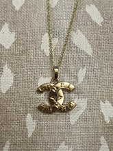 Load image into Gallery viewer, Repurposed Gold Designer Necklace
