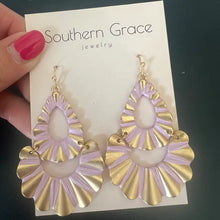 Load image into Gallery viewer, Aria Earrings - Lavender

