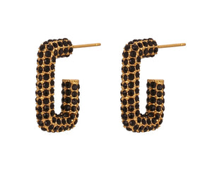 Hillary Earrings - Black