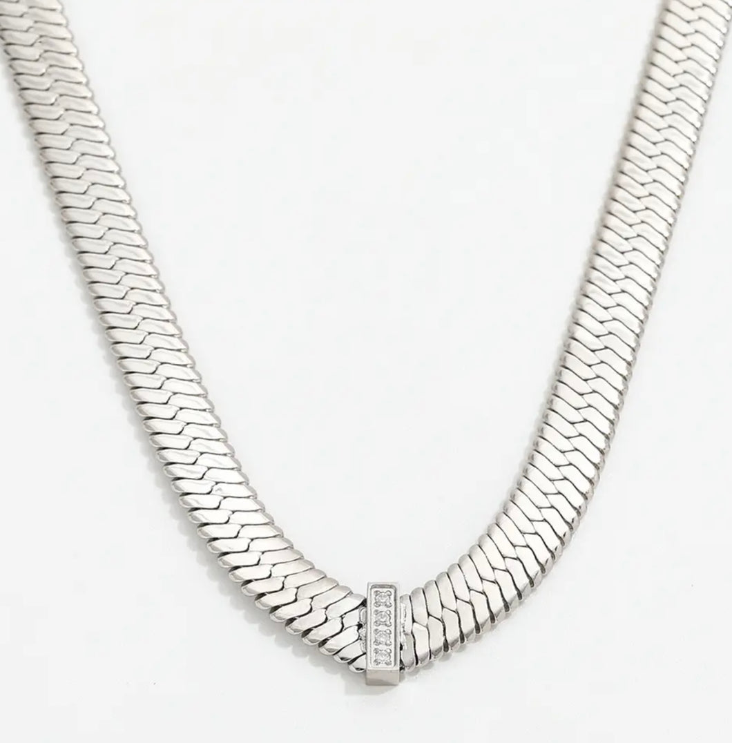 Sparkle Necklace - Silver